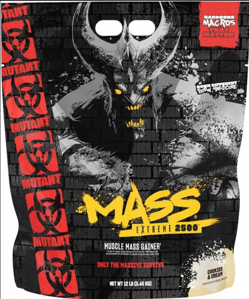 Mutant Mass Extreme 2500 Weight Gainers/Mass Gainers