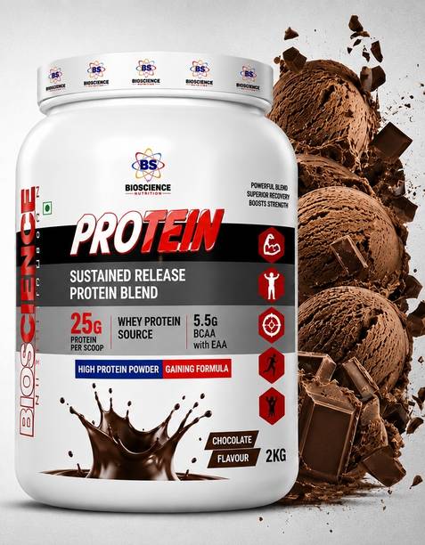 Bioscience Nutrition 100% Whey Protein Powder | 25g Protein per Serving Whey Protein