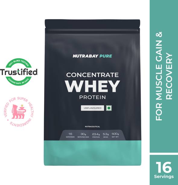 Nutrabay Pure 100% Whey Protein Concentrate || Raw Whey - Whey Protein