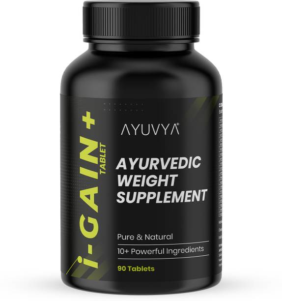 Ayuvya i-GAIN+, Clinically Proven, Helps Improve Digestion Weight Gainers/Mass Gainers