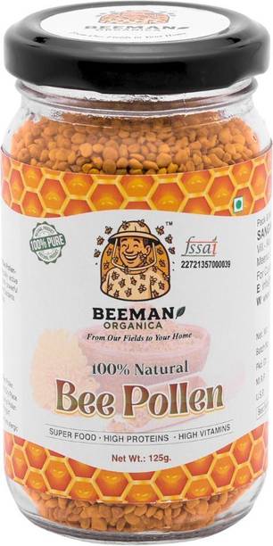 BEEMAN ORGANICA 100% Pure Natural Energy Booster Organic Plant-Based Protein