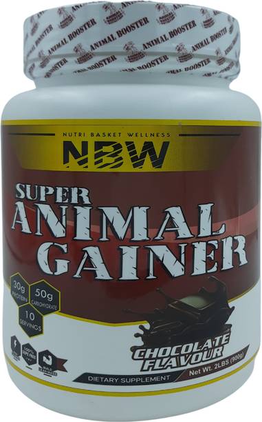 NBW Super Animal Gainer High Protein Weight Gainer | Real Mass Gainer | More Muscles Weight Gainers/Mass Gainers