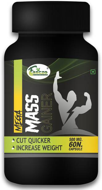 Fasczo Mega Mass Weight Gain Capsule Muscle Gainer Product , Mass Protein Supplement Weight Gainers/Mass Gainers