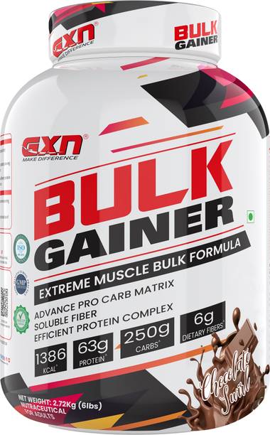 GREENEX NUTRITION Bulk Gainer High Protein and High Carb Supplement Powder | Extreme Bulk Formula Weight Gainers/Mass Gainers
