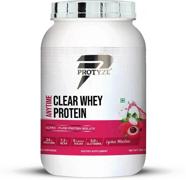 Protyze Anytime Clear whey Isolate 30 serving Whey Protein
