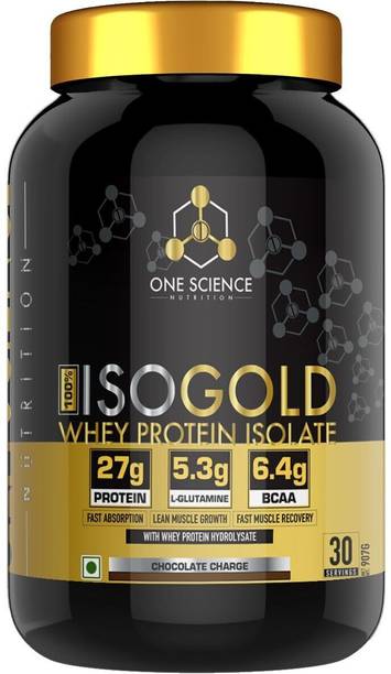 one science essentials (OSN) 100% Iso Gold Whey Protein 2lbs [Grass Fed Whey]- (Chocolate Charge) Whey Protein