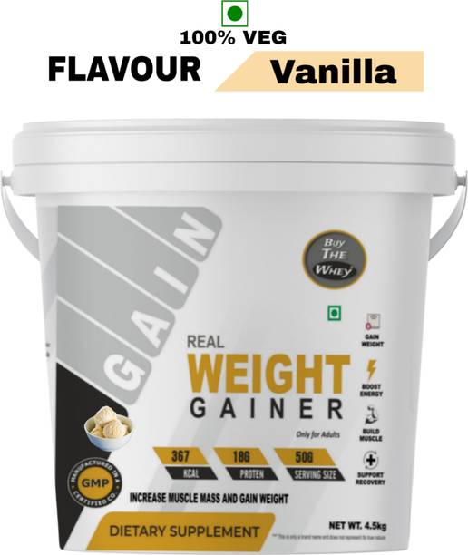 BUY THE WHEY Real Weight Gainer | Lab Tested | Weight Gainers/Mass Gainers