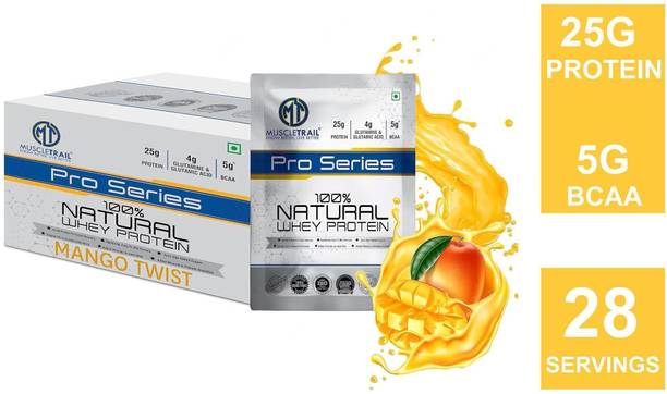 Muscle Trail Pro Series |28 servings |Primary Source Isolate |5g BCAA, 25g 100% Natural Whey Protein