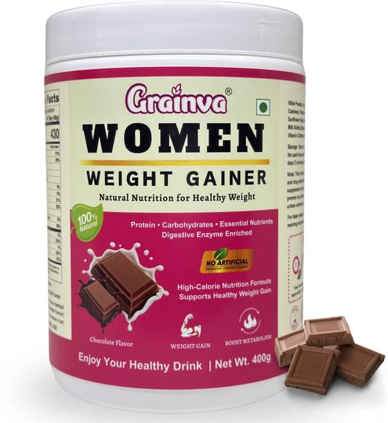 grainva Women Weight Gainer Powder | Fast Healthy Weight Gain for Girls Weight Gainers/Mass Gainers