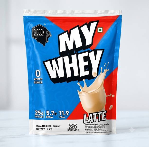 Gibbon Nutrition My Whey Latte 1 Kg Whey Protein