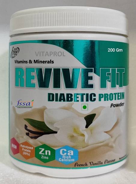 VITAPROL Revive-Fit Sugarfree Protein Powder Energy Diabetes Care Nutrition Protein Blends