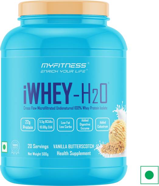 MYFITNESS iWhey H2O Vanilla Butterscotch 500g Whey Protein