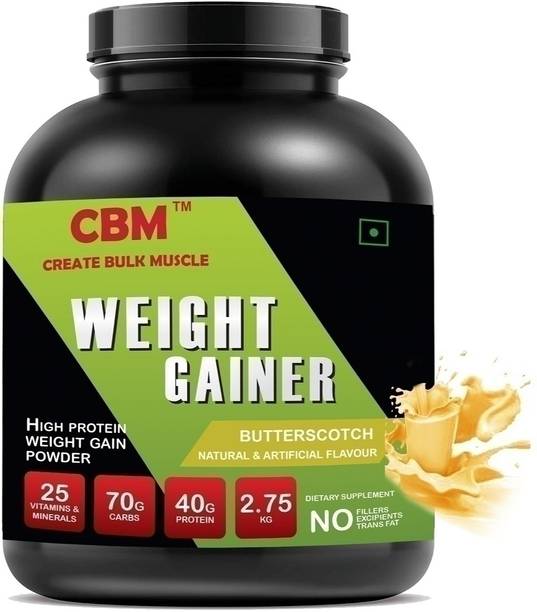 CBM WEIGHT GAINER BUTTERSCOTCH SUPPLEMENT Weight Gainers/Mass Gainers
