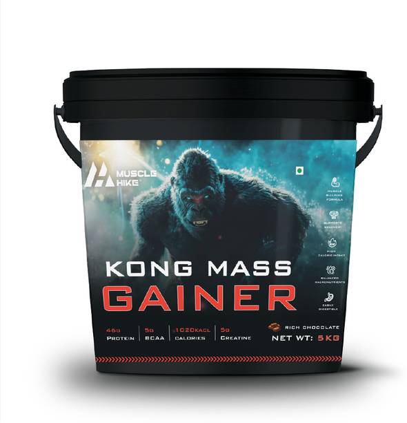 Muscle hike MuscleHike Kong Mass gainer 5 Kg Weight Gainers/Mass Gainers