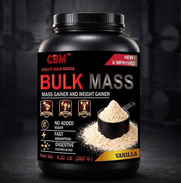 CBM BULK MASS GAINER FOR MUSCLE AND WEIGHT GAIN Weight Gainers/Mass Gainers