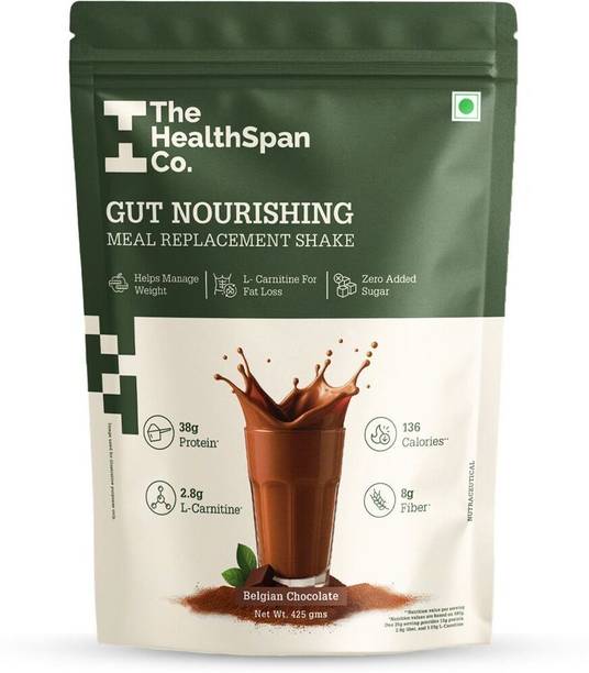 The Healthspan Co. High Protein Meal Replacement Shake Only 136 Calories, For Weight Control Plant-Based Protein