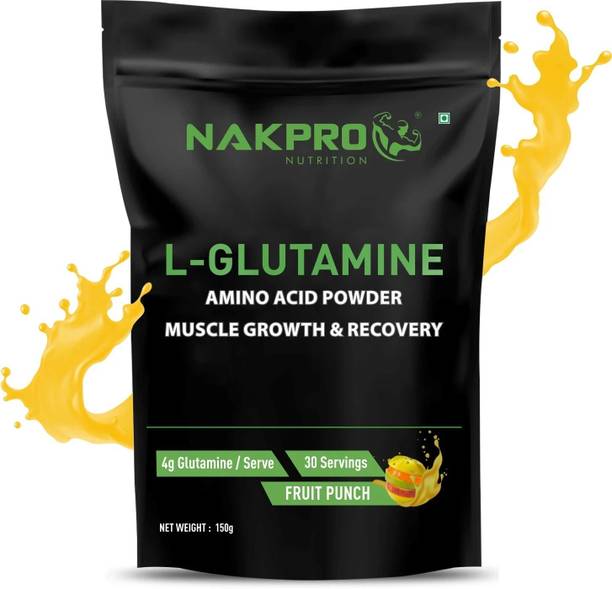 Nakpro L-Glutamine Supplement Powder - 30 Servings Glutamine