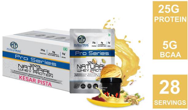 Muscle Trail Pro Series |28 servings |Primary Source Isolate |5g BCAA, 25g 100% Natural Whey Protein