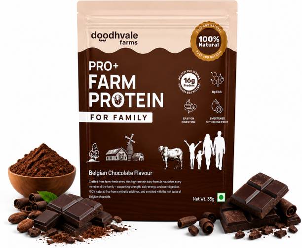 Doodhvale farms Family Belgian Chocolate Whey Protein