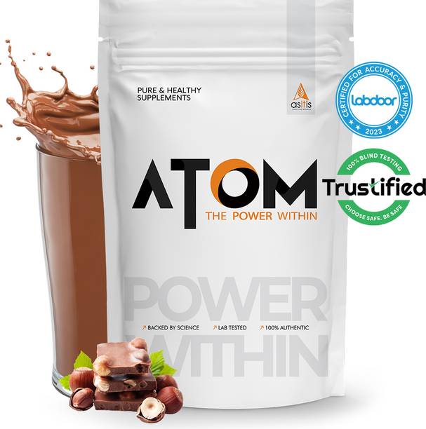 AS-IT-IS Nutrition ATOM Whey Protein (500gms, Choco Hazel Fusion) Whey Protein