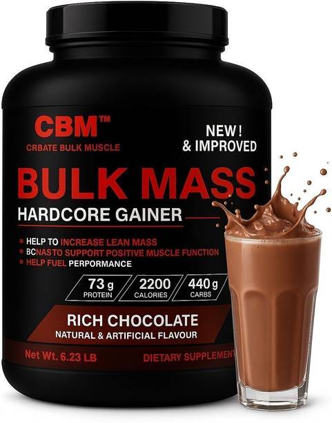 CBM BULK MASS GAINER FOR MUSCLE AND WEIGHT GAIN Weight Gainers/Mass Gainers