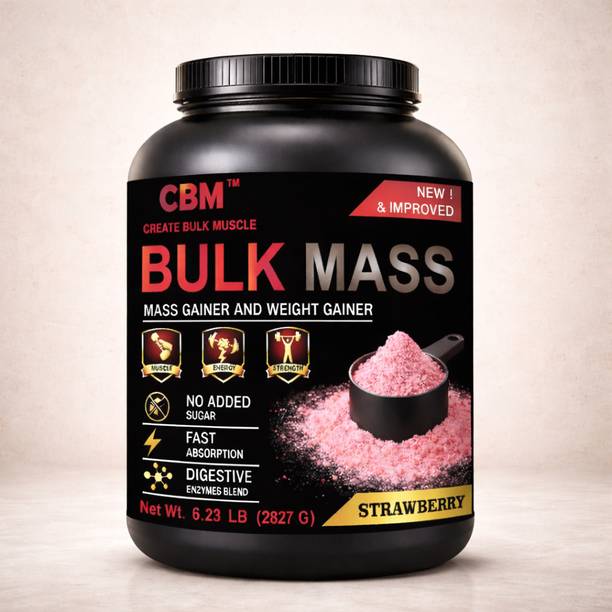 CBM Bulk Mass Hardcore New Improved Weight Gainers/Mass Gainers