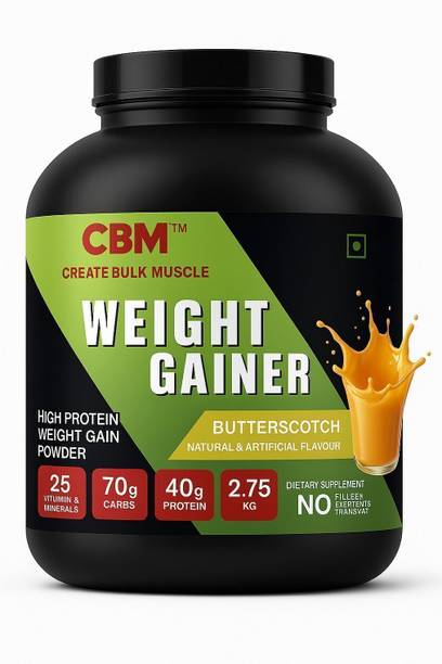 CBM WEIGHT GAINER SUPPLEMENT POWDER Weight Gainers/Mass Gainers