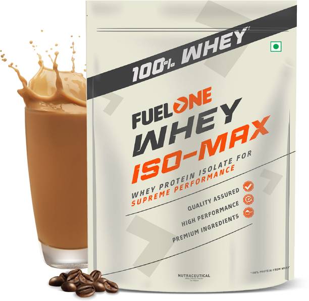FUELONE Whey Iso-Max, Whey Protein Isolate, 28g Protein Whey Protein