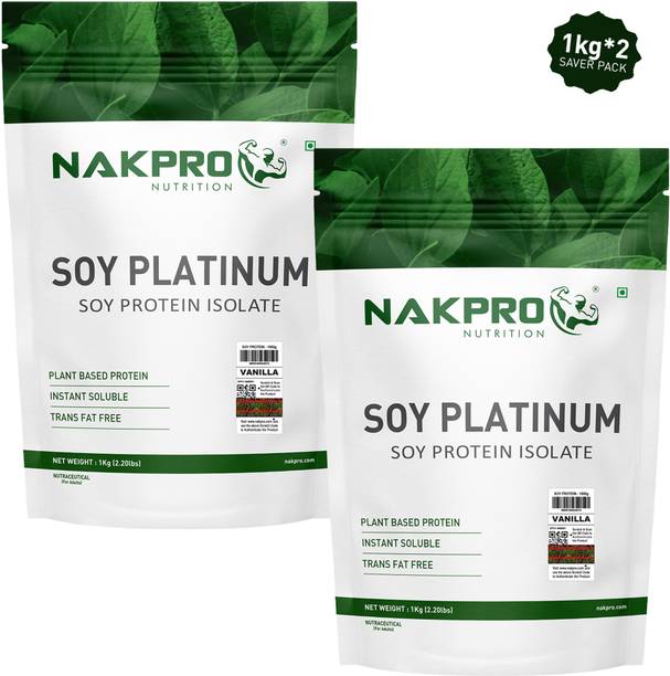 Nakpro Soy Platinum | Soy Protein Isolate | 27g Pro | Plant-Based Protein