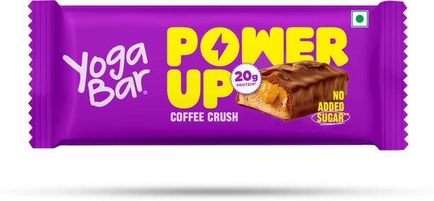 Yogabar 20g coffee protein Bar, Gluten-Free, Healthy Snacks Protein Bars