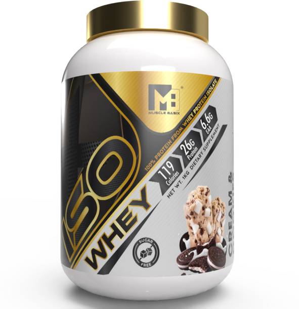 Muscle Basix Iso Whey | 26g Protein | 6.6g EAA Whey Protein