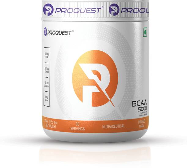 PROQUEST BCAA 5000, Intra Workout Supplement with 5g Vegan BCAAs for Muscle Recovery BCAA