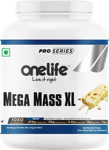 OneLife Mega Mass Gainer XL Formula for Lean Muscle Gain, Weight Gainers/Mass Gainers Weight Gainers/Mass Gainers