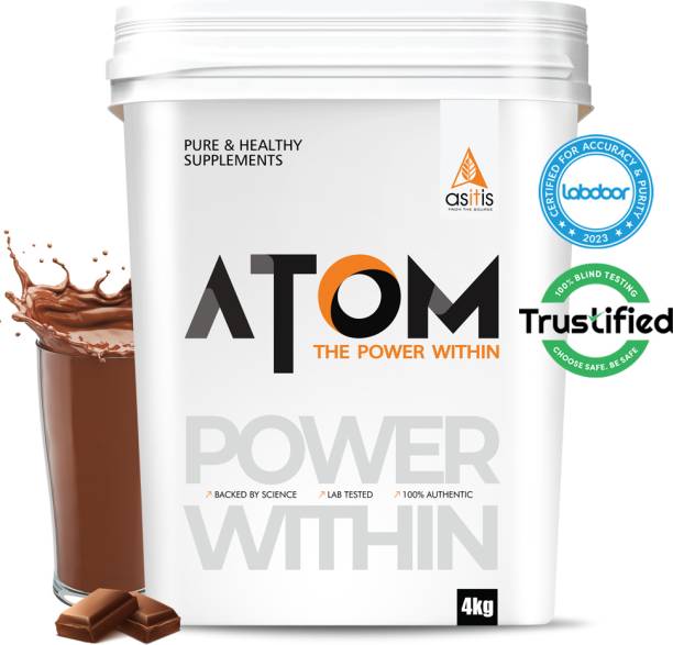 AS-IT-IS Nutrition ATOM with Digestive Enzymes | USA Labdoor Certified for Purity Whey Protein