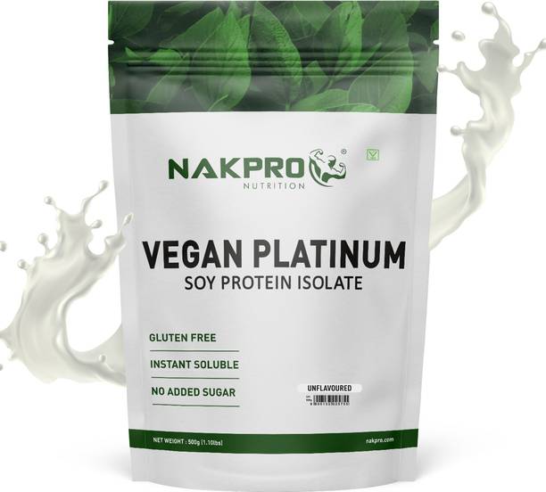 Nakpro Vegan Soy Protein Isolate 90%. Raw, Pure, Natural & Vegetarian Plant Protein प्लांट-बेस्ड प्रोटीन