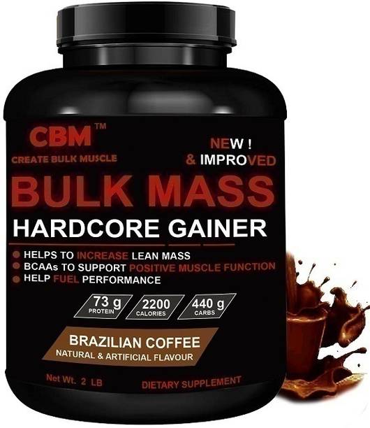 CBM Bulk Mass Hardcore Gainer Brazilian Coffee Flavor Weight Gainers/Mass Gainers