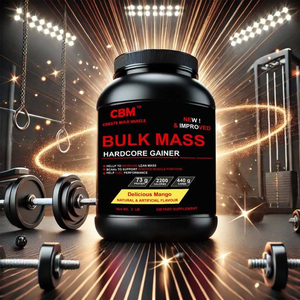 CBM Bulk Mass Protein Delicious Mango Weight Gainers/Mass Gainers
