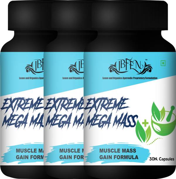 IBFEN Extreme Mega Weight Gain Capsule Muscle Gain Product / Mass Protein Supplement Weight Gainers/Mass Gainers