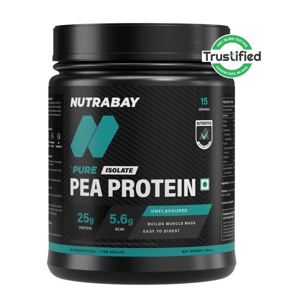 Nutrabay Pure 100% Pea Isolate - Plant-Based Protein