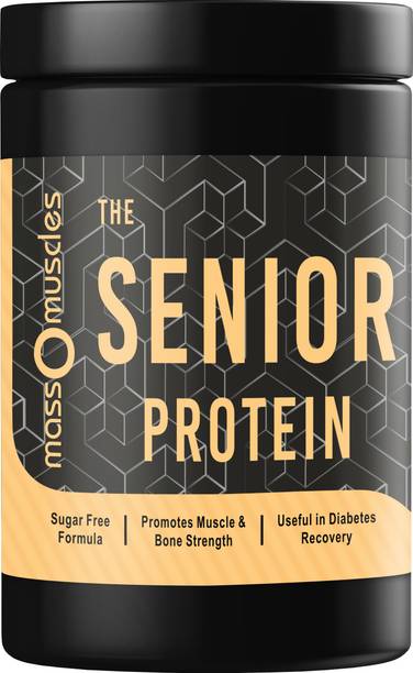 Massomuscles Protein Powder Supplement For Senior Citizens , 40+ Protein Powder Protein Blends