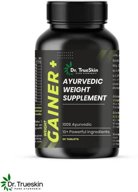 Dr.TrueSkin Weight Gainer+ Daily Muscle Gain Formula Weight Gainers/Mass Gainers