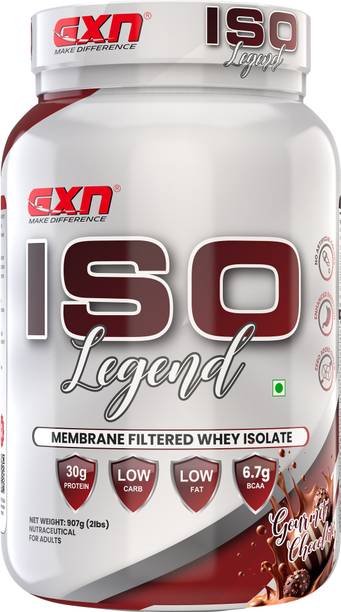 GREENEX NUTRITION ISO Legend Membrane FIltered Whey Isolate Protein Supplement | Low Carb Isolate Whey Protein