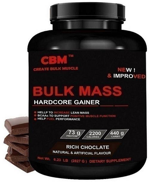 CREATE BULK MUSCLE WG BULK MASS 6LB WEIGHT GAIN Weight Gainers/Mass Gainers