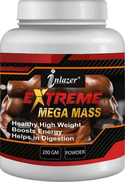 inlazer Extreme Mega Weight Gain Powder/ Protein Powder Health Supplement Strong Muscle Weight Gainers/Mass Gainers