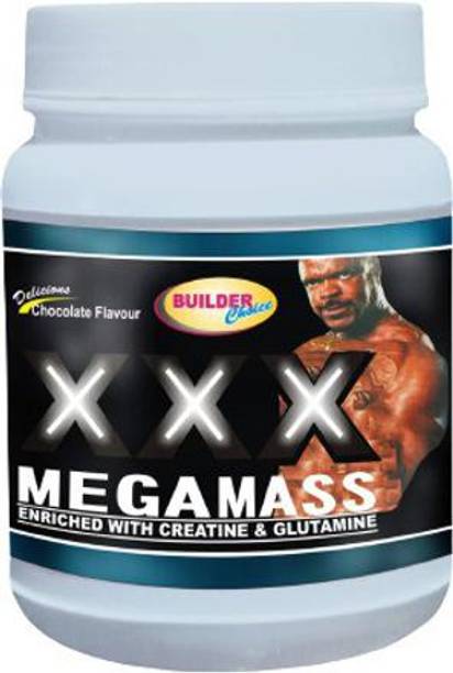 builder choice XXX MEGA MASS (500 GM) Weight Gainers/Mass Gainers
