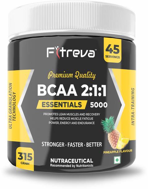 Fitreva BCAA Essential Supplement - Promotes Lean Muscles with 2:1:1 Ratio BCAA