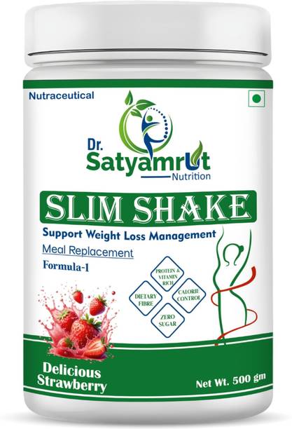 Dr.Satyamrut Slim Shake Formula-1 With Weight Loss & Fitness Support For Meal Replacement Protein Shake