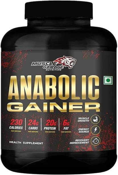 Muscle Garage Anabolic Gainer | 2.7kg | Chocolate Weight Gainers/Mass Gainers