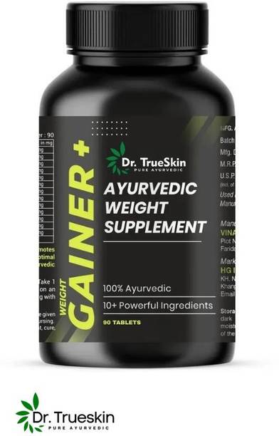 Dr.TrueSkin Weight Gainer+ Gaining Weight Made Easy Weight Gainers/Mass Gainers