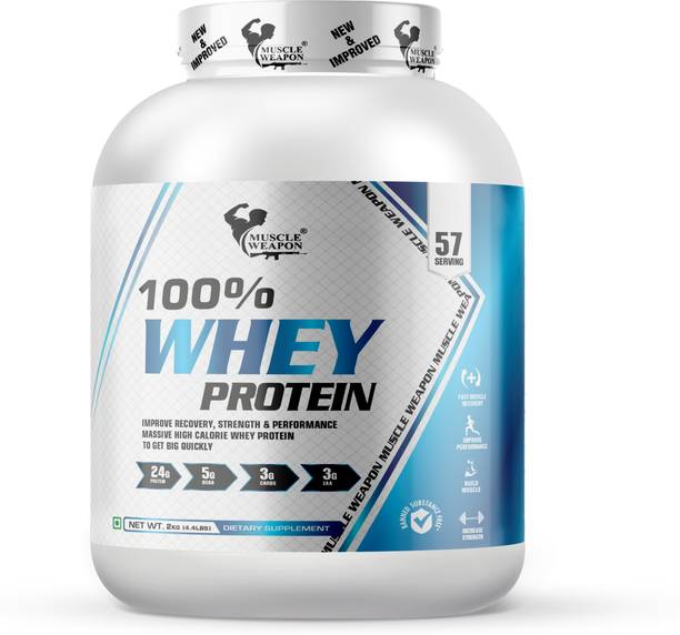 Muscle Weapon 100% Whey Protein For Muscle Building and Muscle Recovery Whey Protein